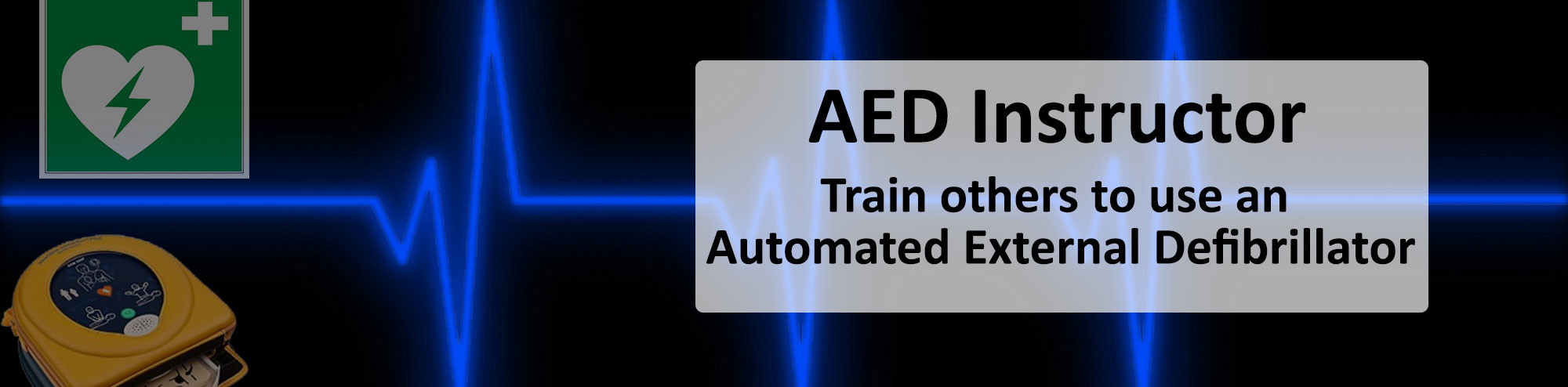 aed instructor defibrillator trainer