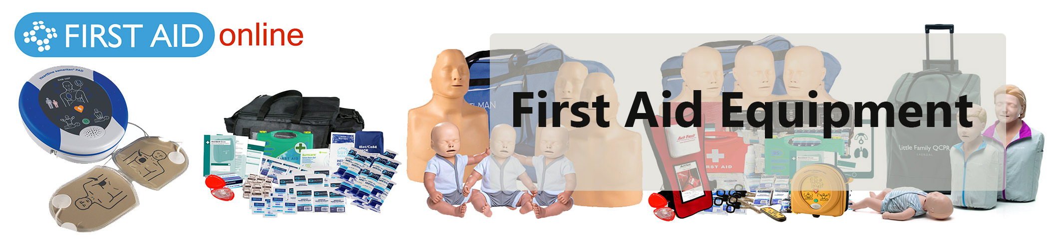 first aid instructor equipment banner