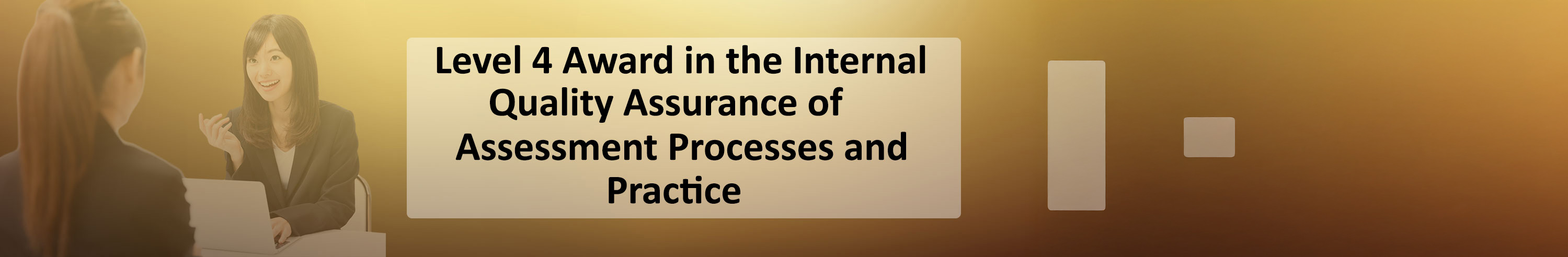 full level 4 IQA Qualification TQUK